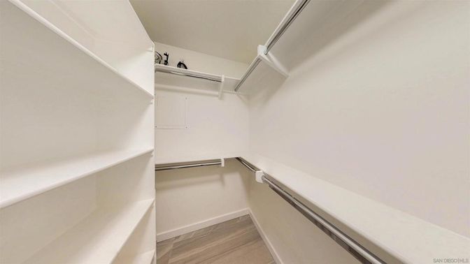Interior, Walk-in Closets, Wood Texture Flooring