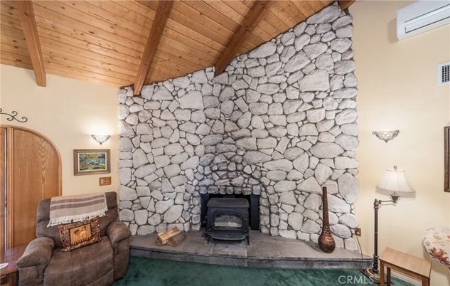 Fireplace, Interior, Stone Walls, Wooden Beams, Wooden Ceilings