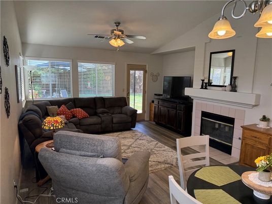 Fireplace, Interior, Living room, Wood Texture Flooring