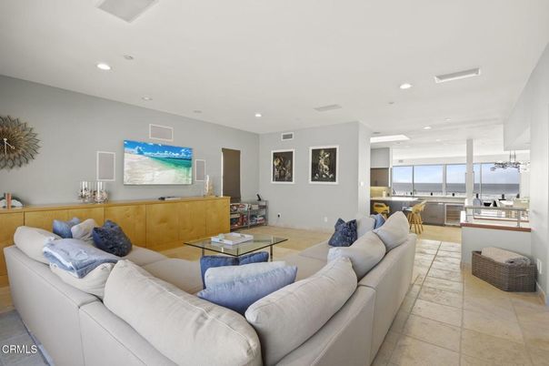 Interior, Kitchen, Living room, Recessed Lighting
