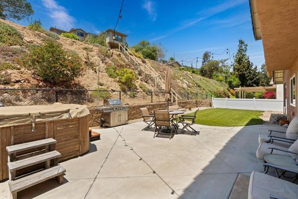 Backyard, Exterior, Hot Tub