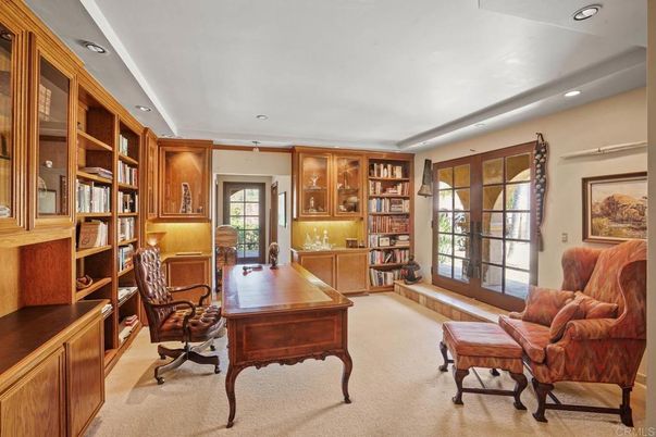 Home Office, Interior, Recessed Lighting
