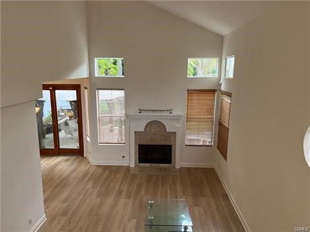 Fireplace, Interior, Wood Texture Flooring