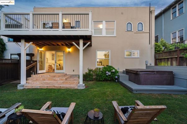 Backyard, Exterior, Hot Tub