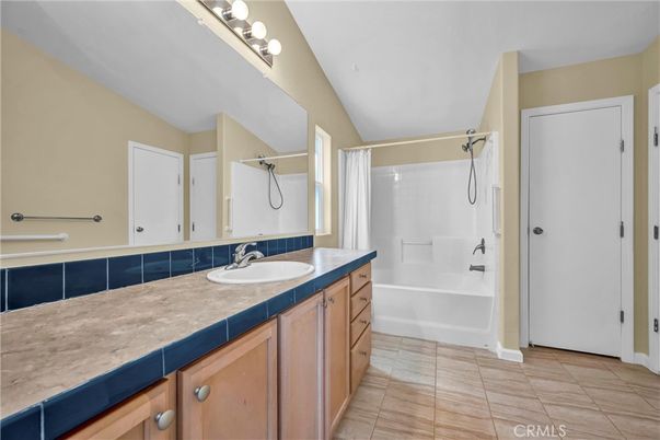 Bathroom, Dual Sink Vanities, Interior, Tile Countertops