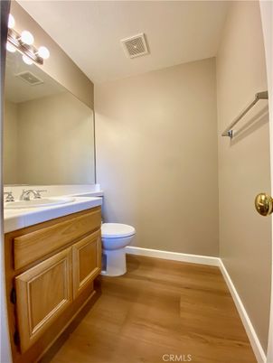 Bathroom, Interior, Tile Countertops, Wood Texture Flooring