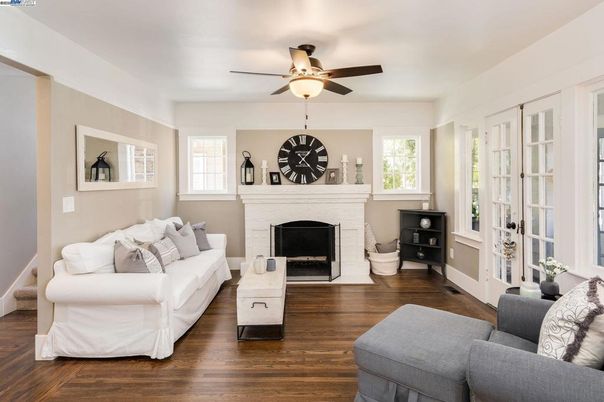 Fireplace, Interior, Living room, Wood Texture Flooring