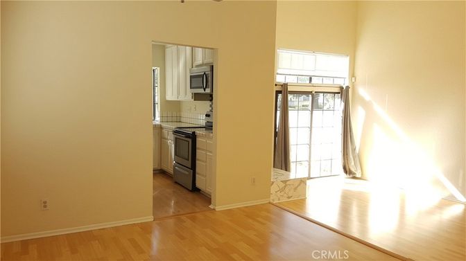 Empty room, Interior, Kitchen, Wood Texture Flooring