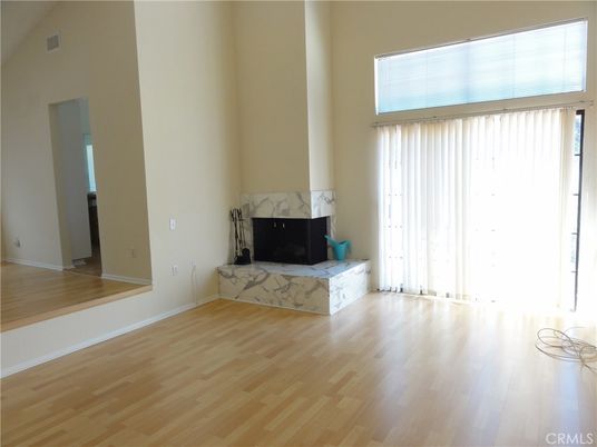 Empty room, Fireplace, Interior, Wood Texture Flooring