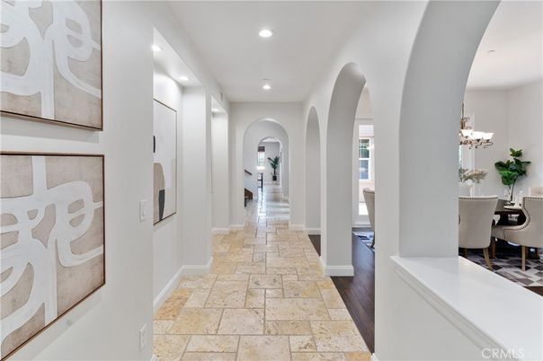 Chandelier, Dining room, Interior, Recessed Lighting