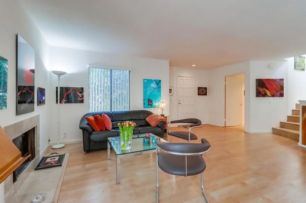 Fireplace, Interior, Living room, Recessed Lighting
