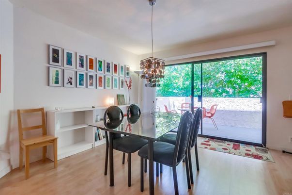 Chandelier, Dining room, Interior, Pendant Lights, Wood Texture Flooring