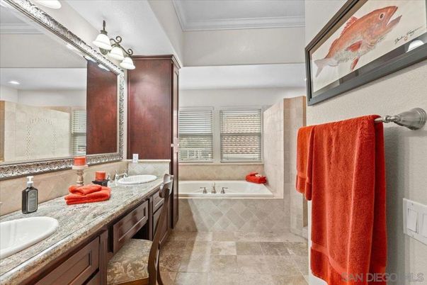 Bathroom, Dual Sink Vanities, Interior