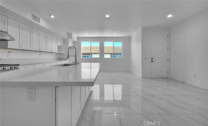 Interior, Kitchen, Marble, Recessed Lighting