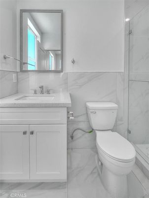 Bathroom, Glass Shower, Interior, Marble, Marble Walls