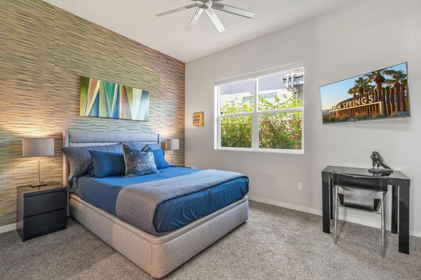Bedroom, Interior, Wooden Walls