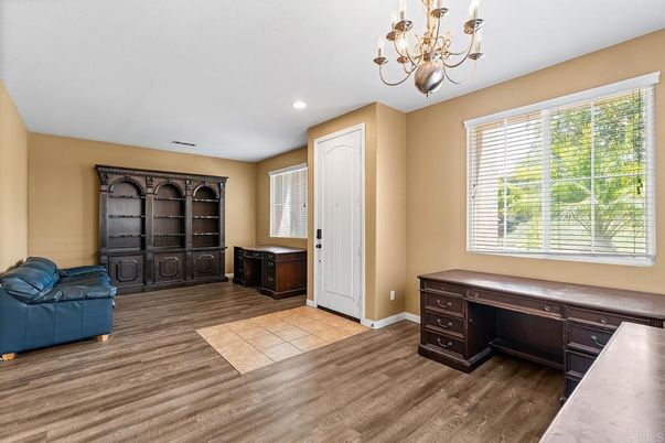 Chandelier, Interior, Recessed Lighting, Wood Texture Flooring