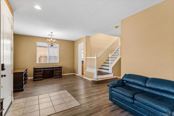 Chandelier, Interior, Recessed Lighting, Wood Texture Flooring