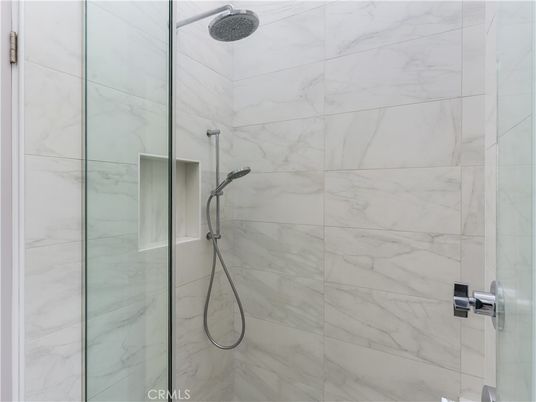 Bathroom, Glass Shower, Interior, Marble Walls