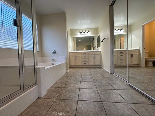 Bathroom, Dual Sink Vanities, Glass Shower, Interior