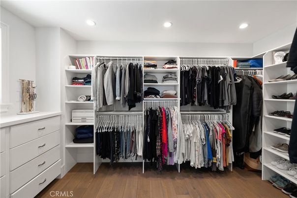 Interior, Recessed Lighting, Walk-in Closets, Wood Texture Flooring