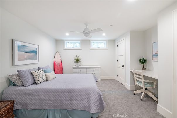Bedroom, Home Office, Interior, Recessed Lighting