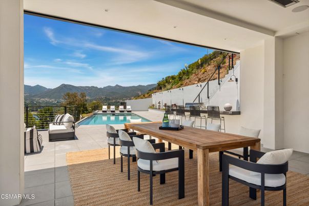 Dining room, Exterior, Interior, Pool