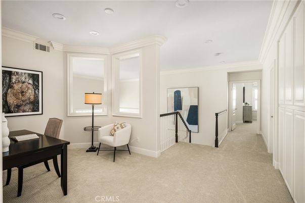 Home Office, Interior, Recessed Lighting