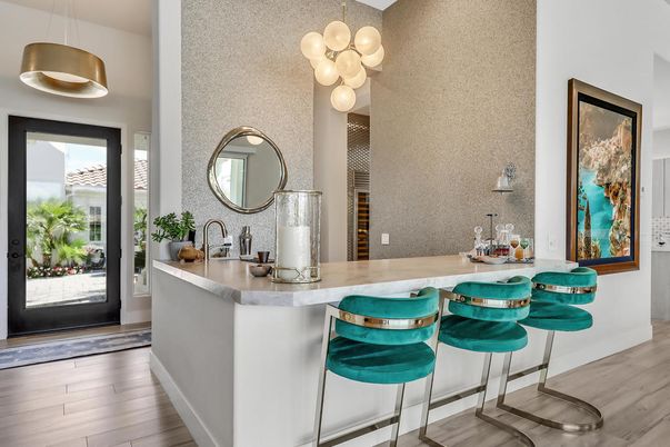 Interior, Pendant Lights, Wood Texture Flooring