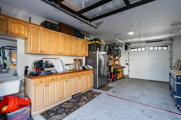 Garage, Interior, Kitchen, Recessed Lighting