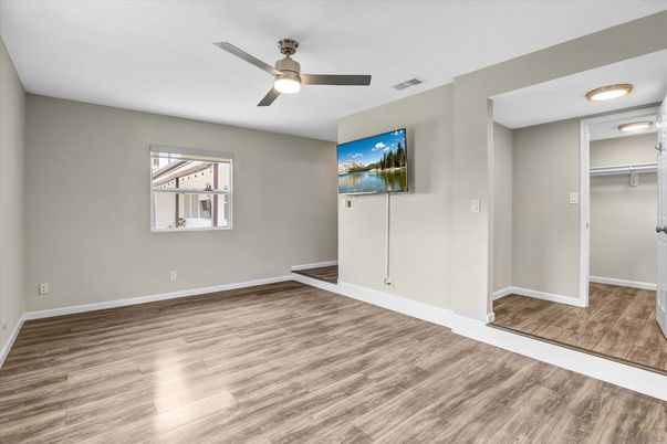 Empty room, Interior, Wood Texture Flooring