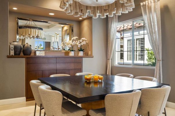 Chandelier, Dining room, Interior, Pendant Lights, Recessed Lighting