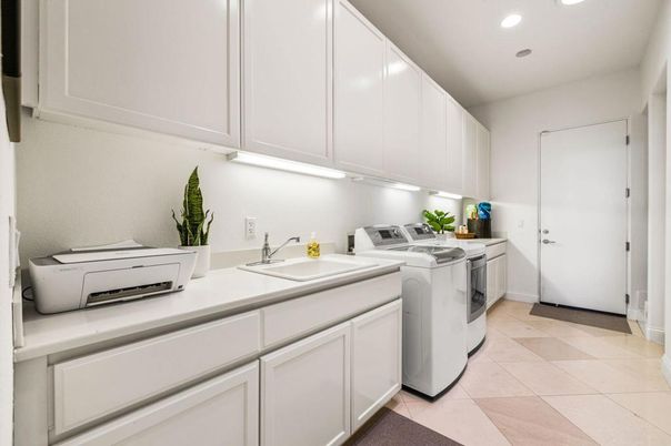 Interior, Recessed Lighting, Washer