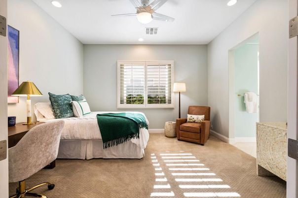 Bedroom, Home Office, Interior, Recessed Lighting