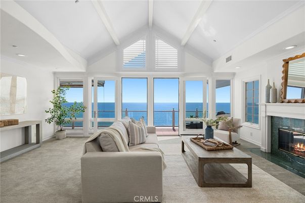 Fireplace, Interior, Living room, Recessed Lighting, Water