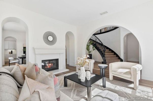 Fireplace, Interior, Living room, Wood Texture Flooring