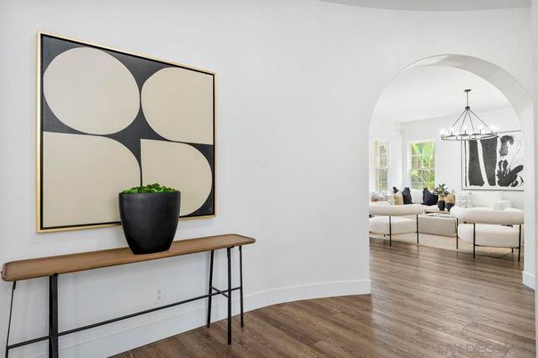 Chandelier, Interior, Living room, Pendant Lights, Wood Texture Flooring