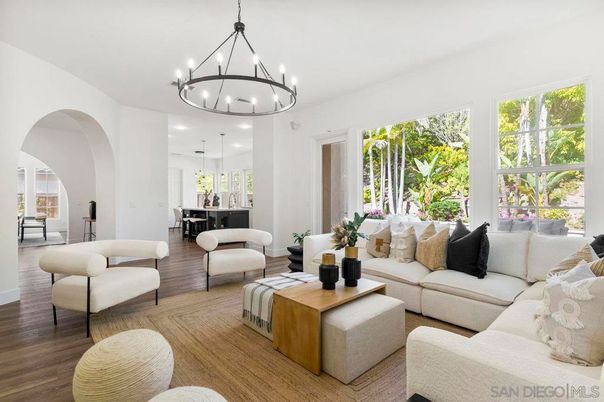 Chandelier, Interior, Living room, Pendant Lights, Wood Texture Flooring