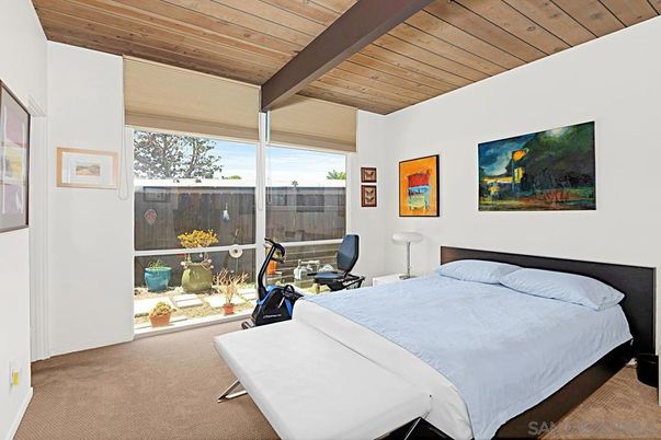 Bedroom, Interior, Wooden Ceilings