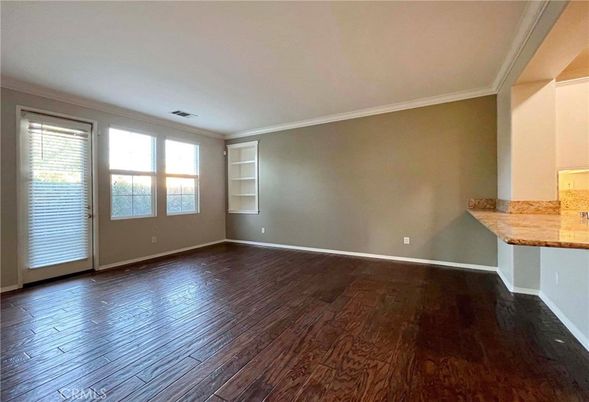 Empty room, Interior, Wood Texture Flooring