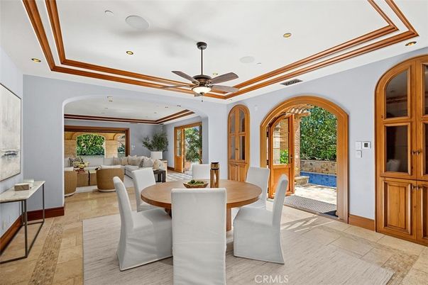 Dining room, Interior, Living room, Recessed Lighting