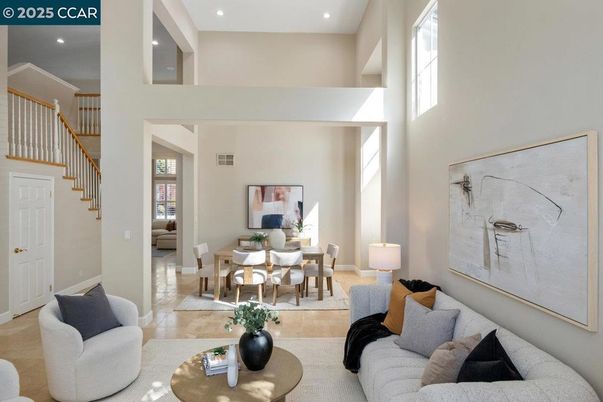 Dining room, Interior, Living room, Recessed Lighting