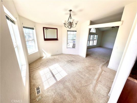 Chandelier, Empty room, Interior
