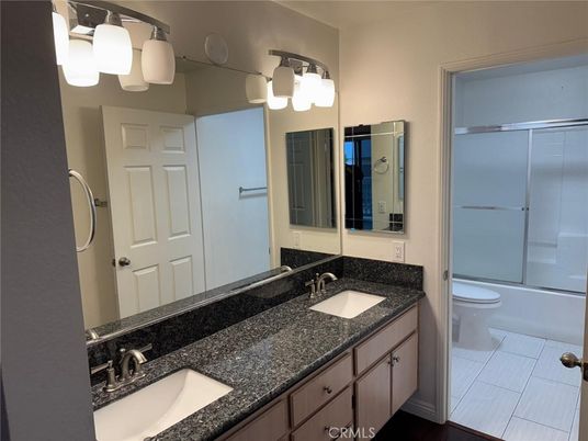 Bathroom, Dual Sink Vanities, Glass Shower, Interior
