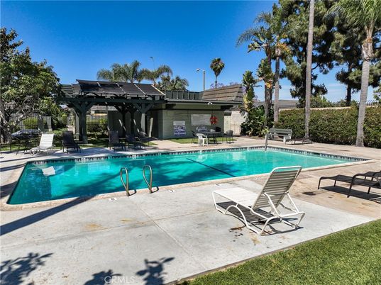 Exterior, Pool, Solar Panels