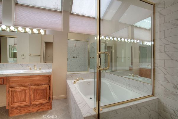 Bathroom, Dual Sink Vanities, Glass Shower, Interior