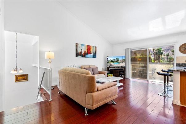 Interior, Living room, Pendant Lights, Wood Texture Flooring