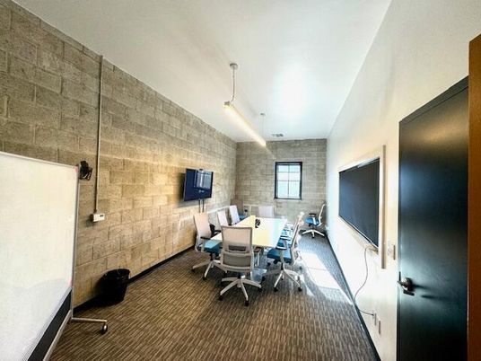 Home Office, Interior, Stone Walls