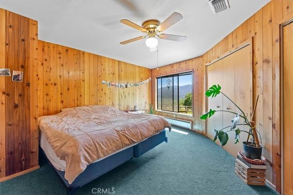 Bedroom, Interior, Wooden Walls