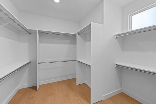 Interior, Recessed Lighting, Walk-in Closets, Wood Texture Flooring